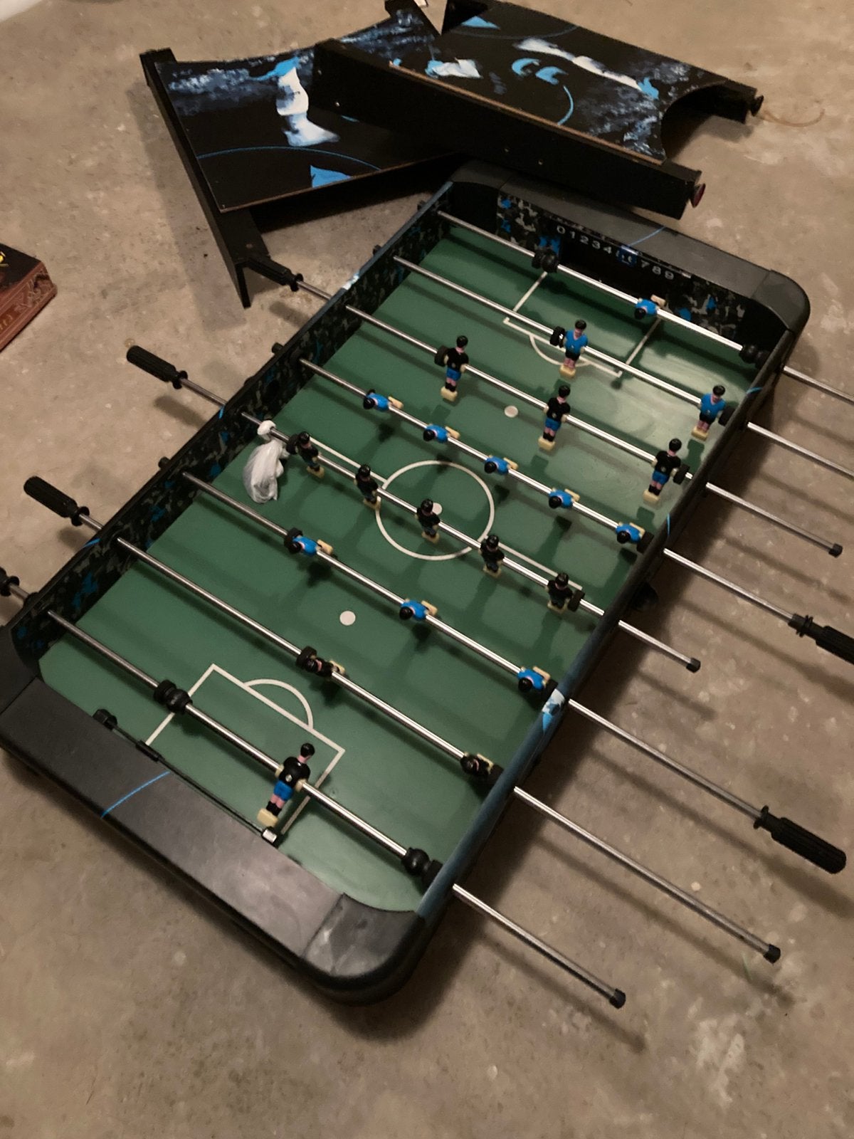 Tafelvoetbal, Ophalen, Zo goed als nieuw