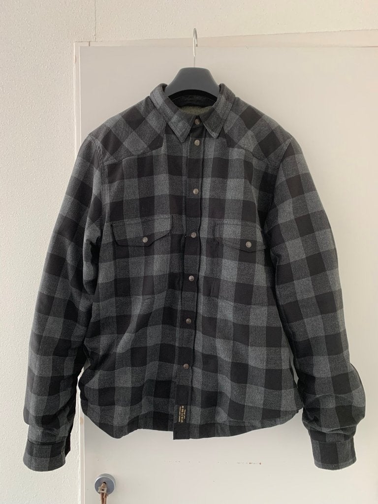 John Doe XTM kevlar Motorshirt Motorjas Zomerjack zwartgrijs, Jas | textiel, Heren, John Doe, Ophalen of Verzenden