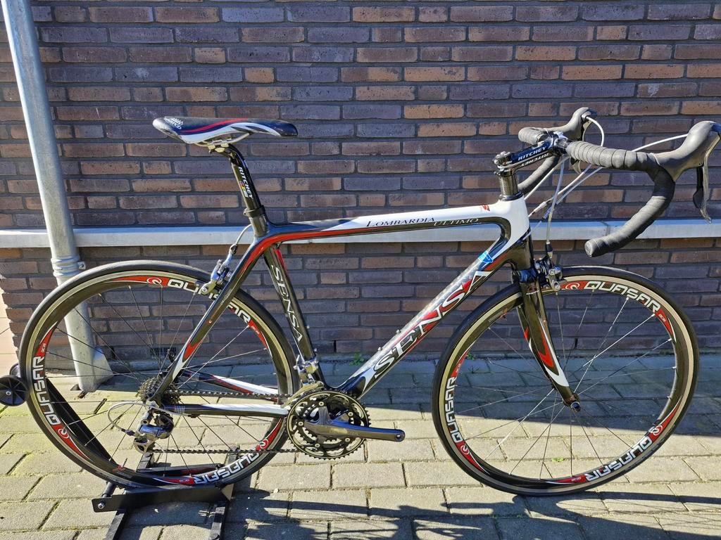 Sensa Lombardia 57 cm L carbon Ultegra racefiets, Fietsen en Brommers, Gebruikt, Carbon, Info@bimici.nl, 57 tot 61 cm