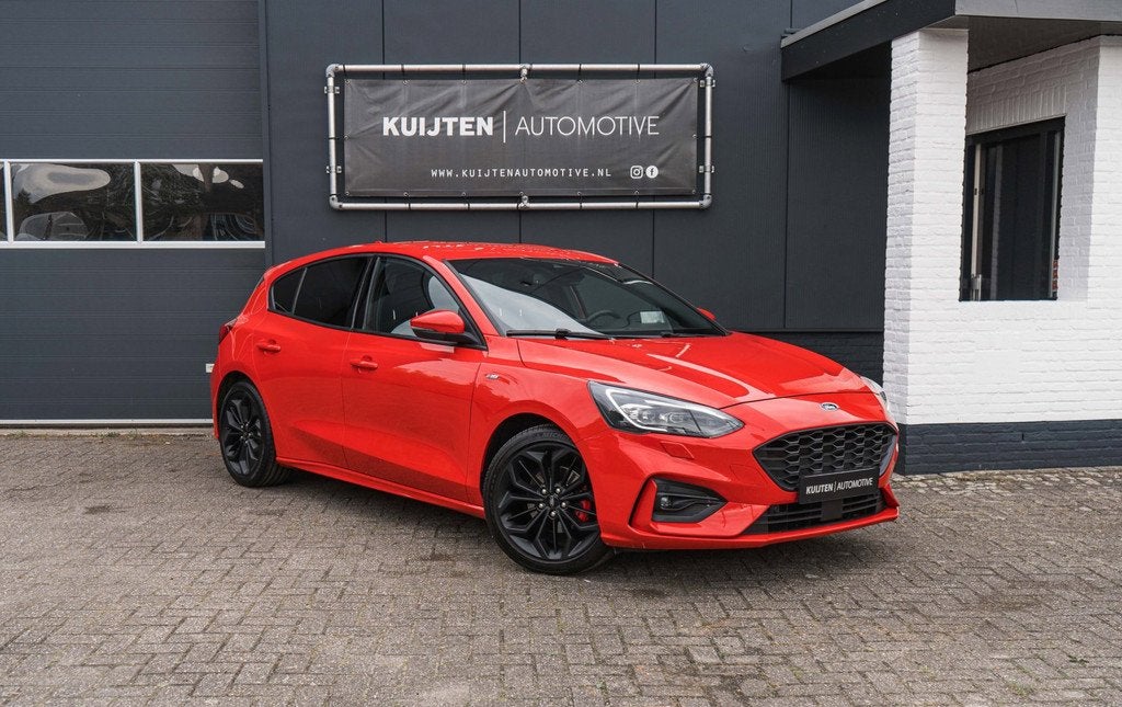 Ford Focus 1.0 EcoBoost ST Line / Automaat / LED / HUD / Win, Gebruikt, Bedrijf, Automatische klimaatregeling, 3 cilinders