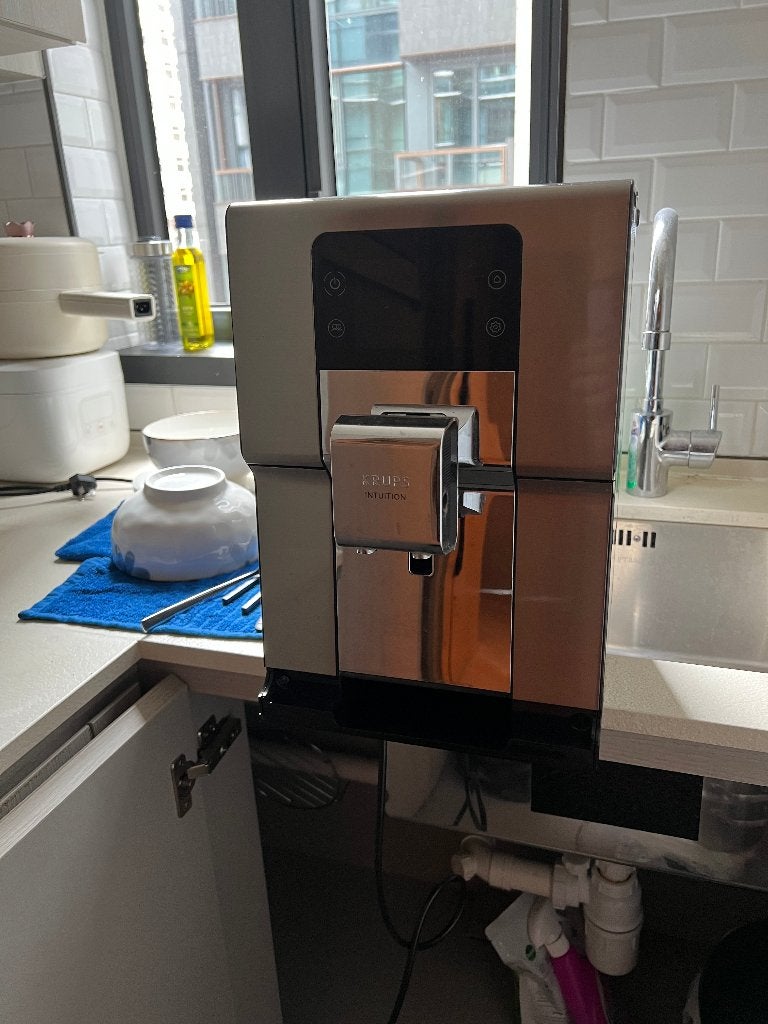 Krups Intuition Experience+ EA8770, Witgoed en Apparatuur, Koffiezetapparaten, Afneembaar waterreservoir, Verzenden, Koffiemachine