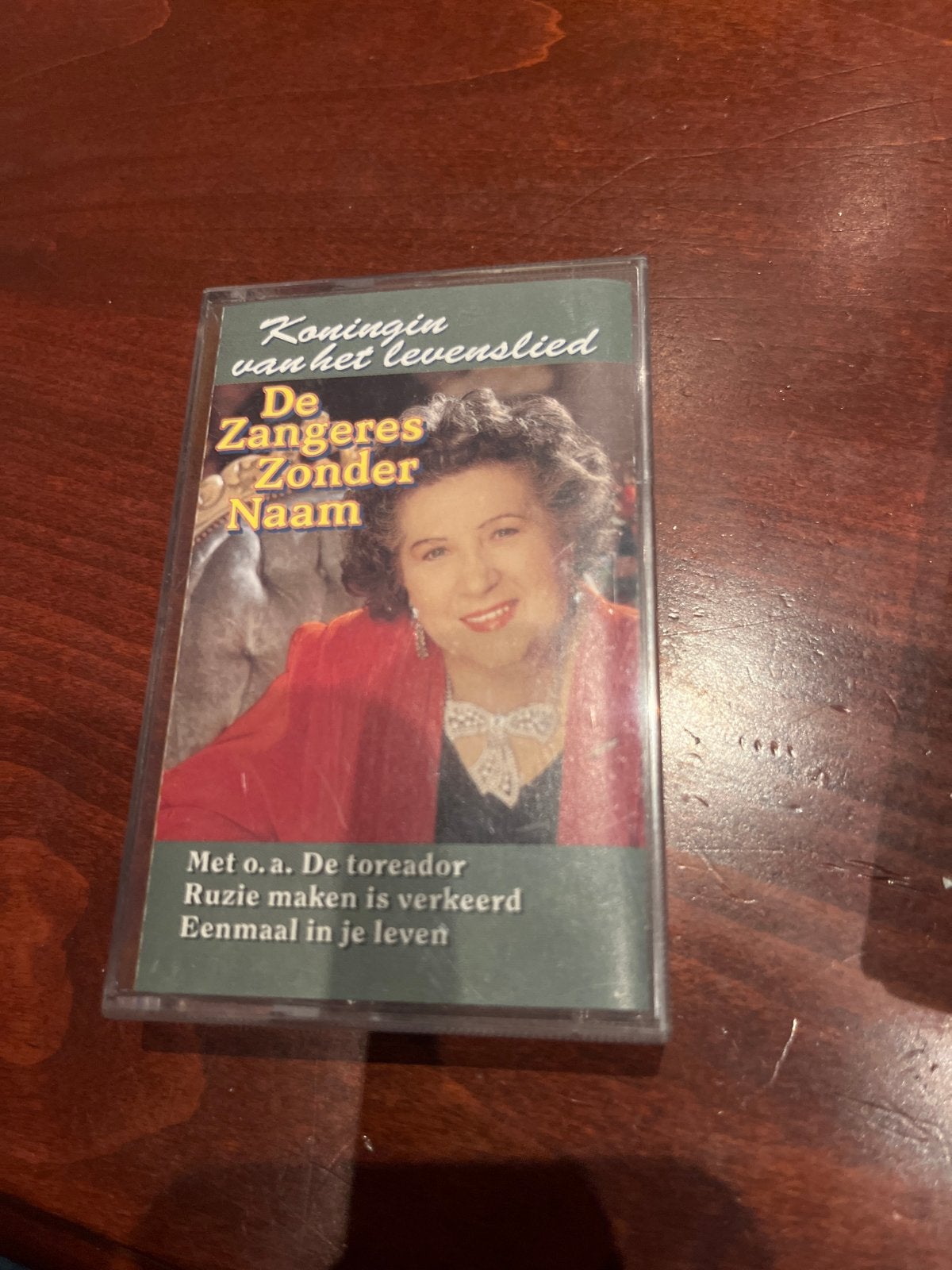 De Zangeres Zonder Naam - Koningin van het levenslied, Gebruikt, 1 bandje, Ophalen of Verzenden, Origineel