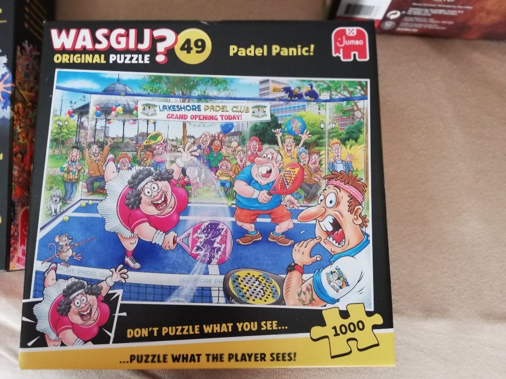 Wasgij puzzels, Ophalen, 500 t/m 1500 stukjes, Zo goed als nieuw, Legpuzzel