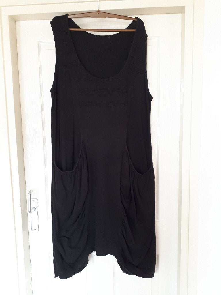 zwarte tuniek/jurk, Ultimate Mik's, maat xxl, Kleding | Dames, Verzenden, Zwart, Maat 46/48 (XL) of groter, Ultimate Mik's