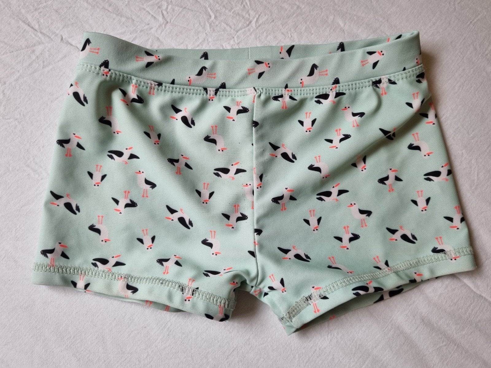 Zwembroek maat 110/ 116 meeuwen, Zeeman, Gebruikt, Sport- of Zwemkleding, Ophalen of Verzenden