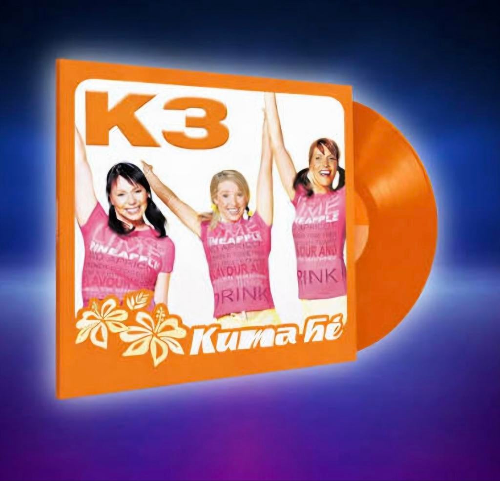 K3 Kuma Hé Vinyl Nieuw (Ruilen voor Oya Lélé Geseald), Geseald, Ophalen of Verzenden, Nieuw in verpakking, 12 inch