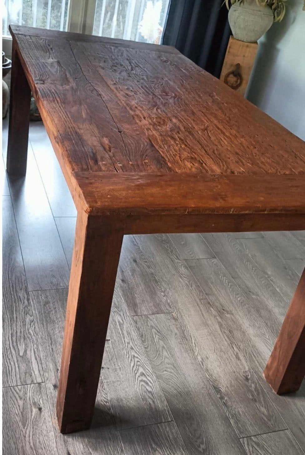 eettafel, Ophalen, 50 tot 100 cm, Zo goed als nieuw, 150 tot 200 cm