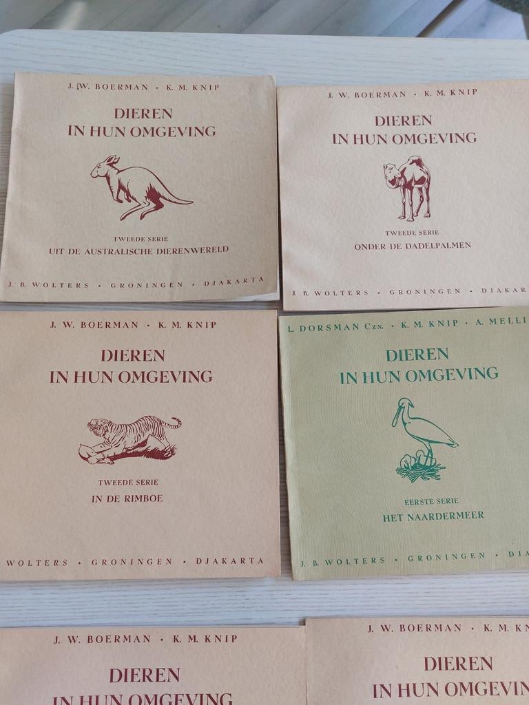 Begeleidende boekjes bij de schoolplaten (van vroeger) Thema, Boeken, Ophalen of Verzenden, Gelezen, Overige niveaus