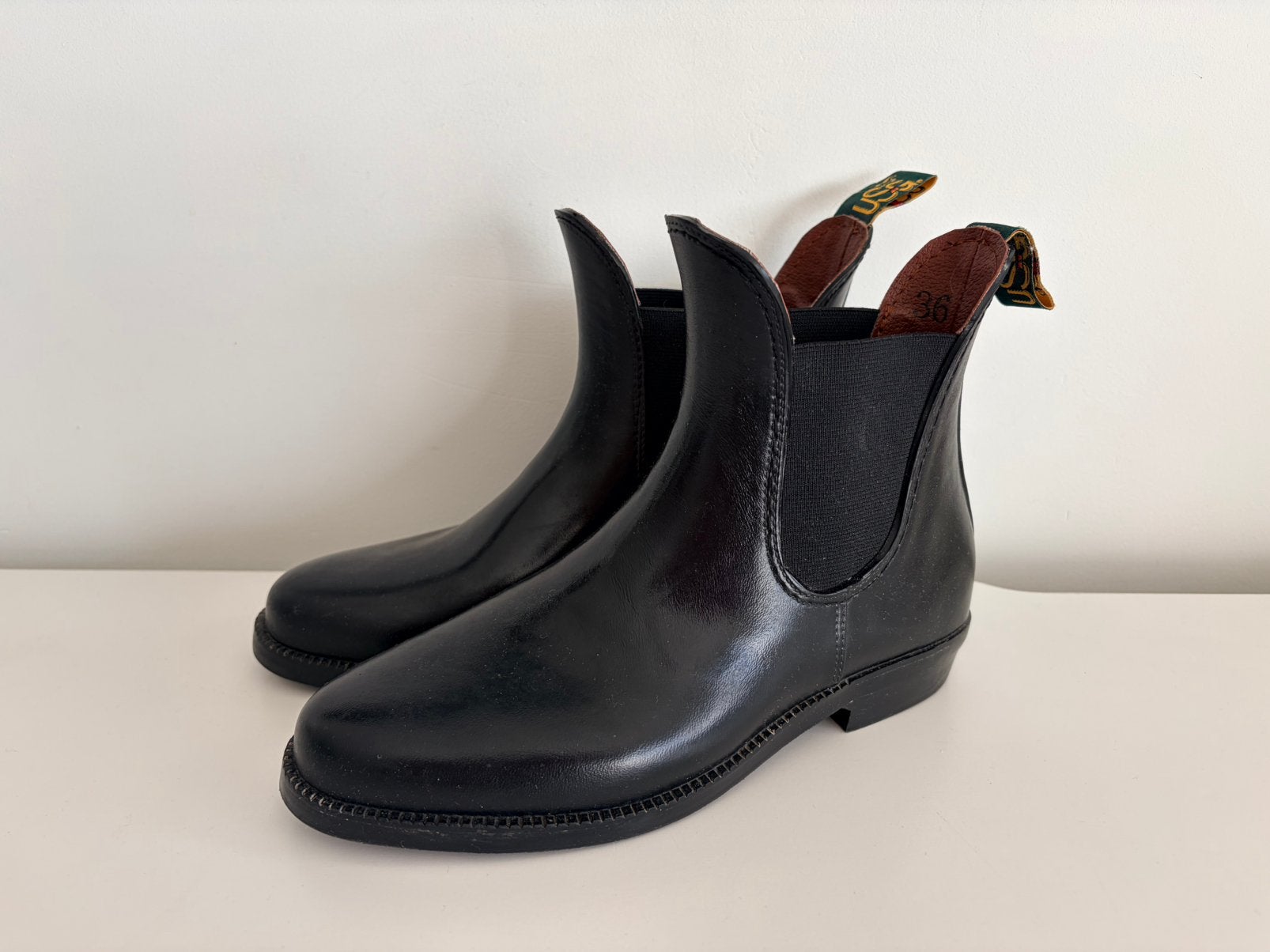 USG paardrij schoenen/enkel laarzen zwart maat 36 ZGAN!!!, Dieren en Toebehoren, Ophalen of Verzenden, Zo goed als nieuw, Schoeisel