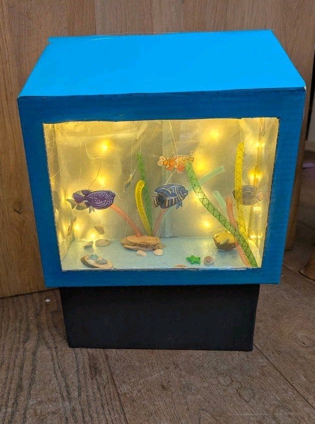 Sinterklaas surprise Aquarium met lampjes, Ophalen, Nieuw