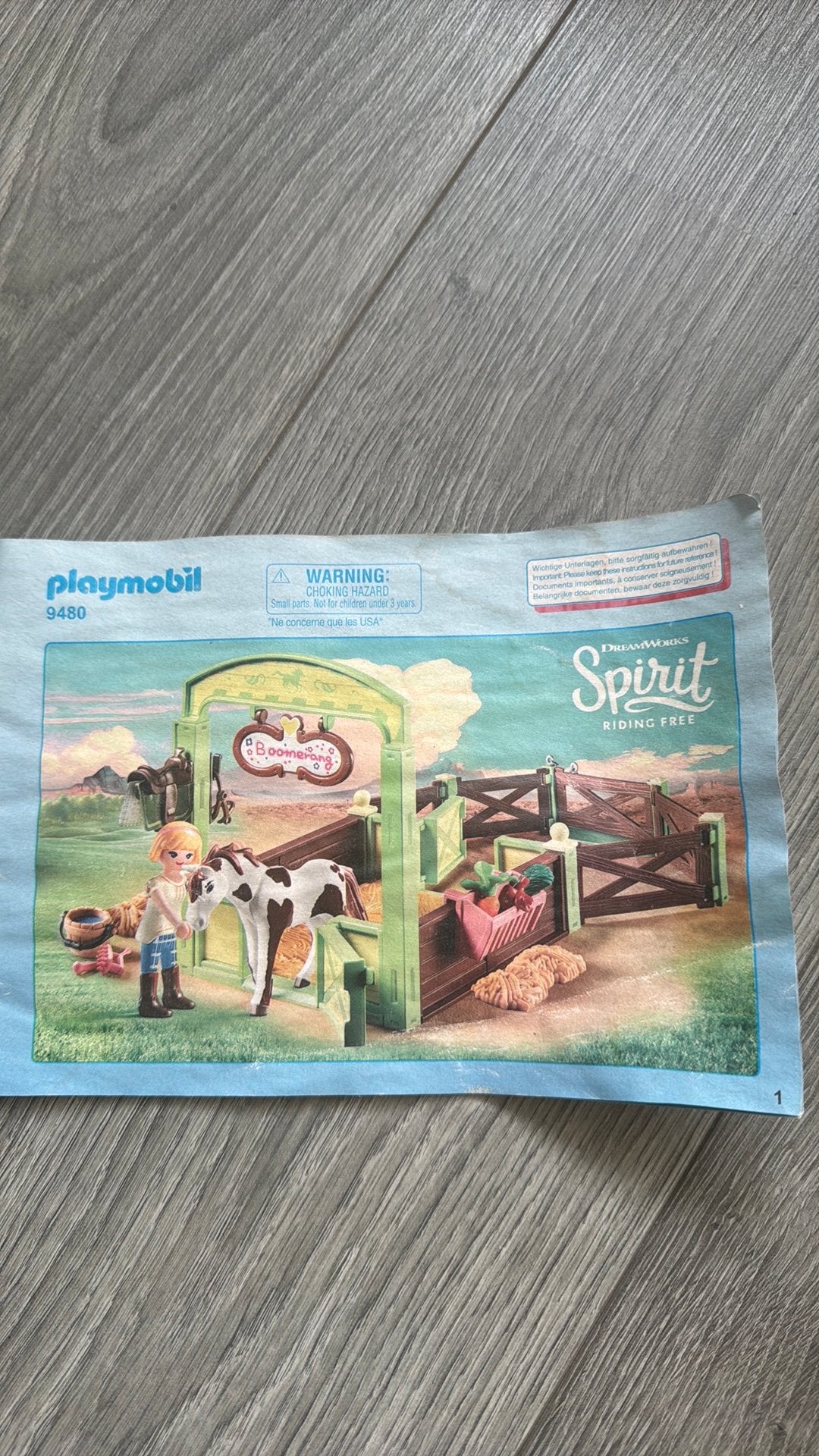 Playmobil 9480 Spirit incl extra paard, Kinderen en Baby's, Speelgoed | Playmobil, Ophalen of Verzenden, Zo goed als nieuw