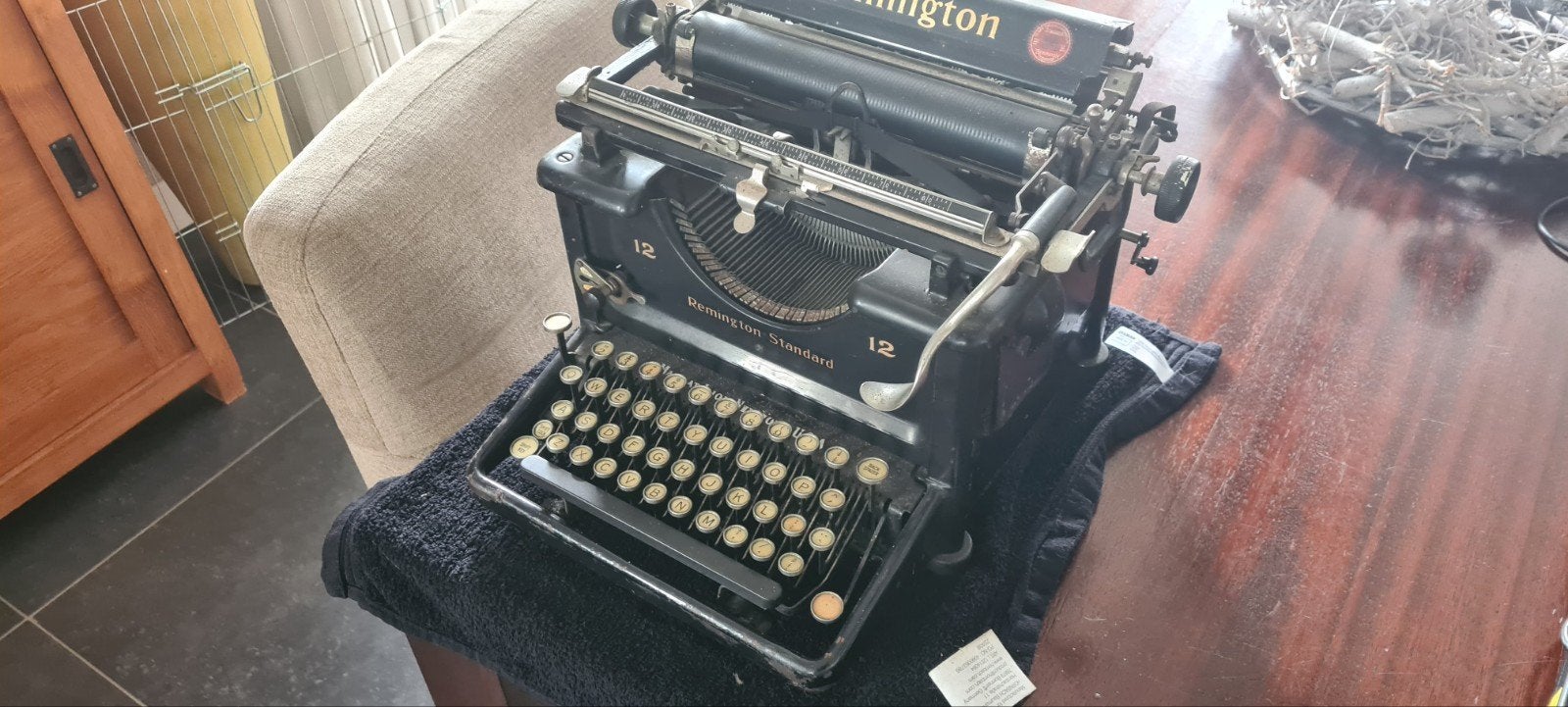 Remington No. 12 Standaard Typemachine (Vintage), Ophalen