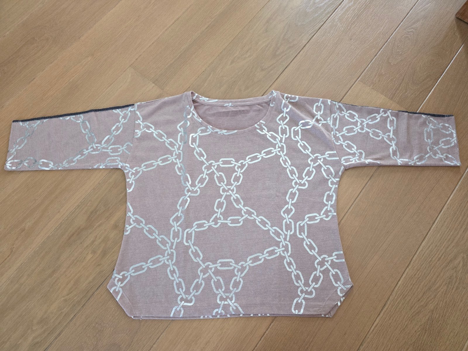 Roze/zilverkleurige trui, Atelier, maat 42, Atelier, Maat 42/44 (L), Nieuw, Ophalen of Verzenden