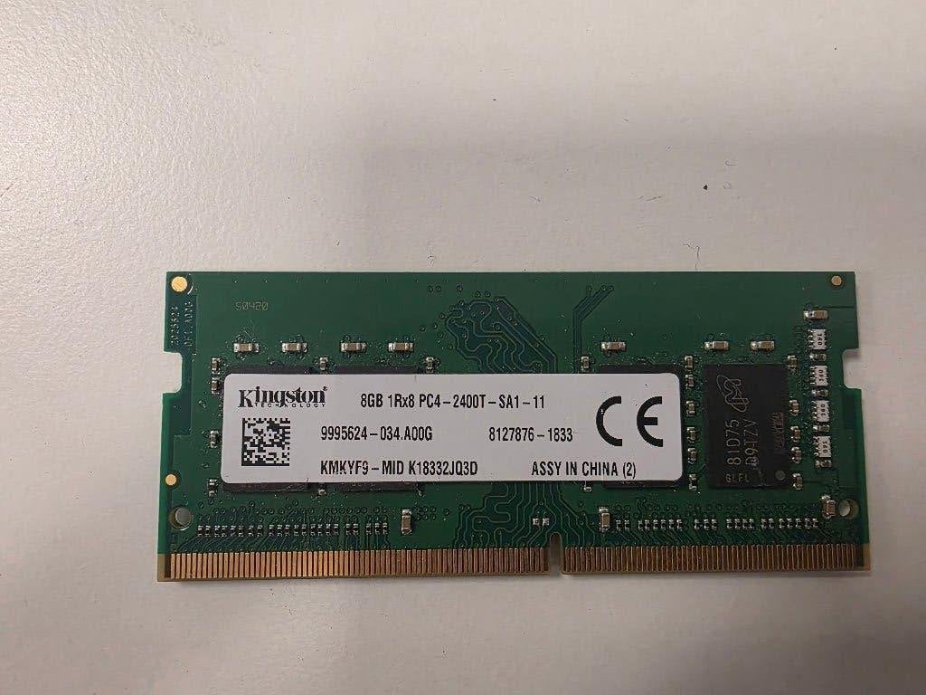 Kingston DDR4 SO-DIMM 8GB 2400 Mhz (2 leverbaar), Kingston, Amsterdam, DDR4, 8 GB