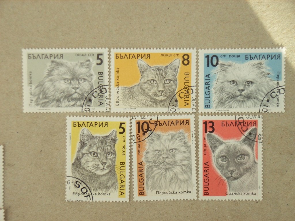NB  Bulgarije 3808-3813, Ophalen of Verzenden, Gestempeld, Dier of Natuur