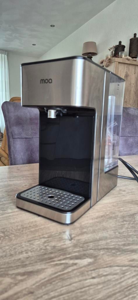 MOA Hete Water Dispenser - Zilver/Zwart, Ophalen, Afneembaar waterreservoir, Overige modellen, Overige typen