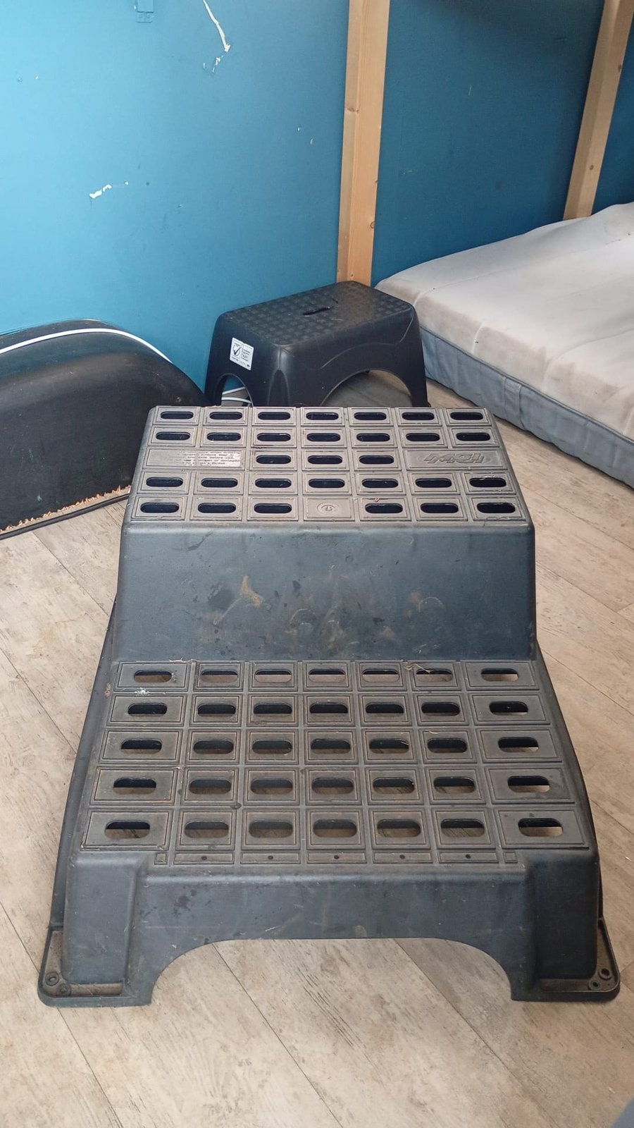 Opstapje voor camping, Ophalen, Zo goed als nieuw
