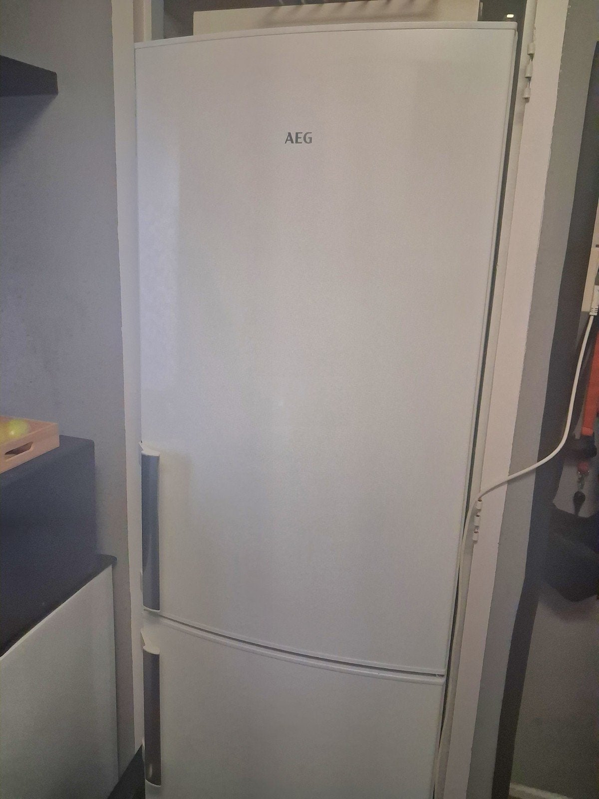 AEG Koel-vriescombinatie - gebruikt, Ophalen, 200 liter of meer, 60 cm of meer, Met aparte vriezer