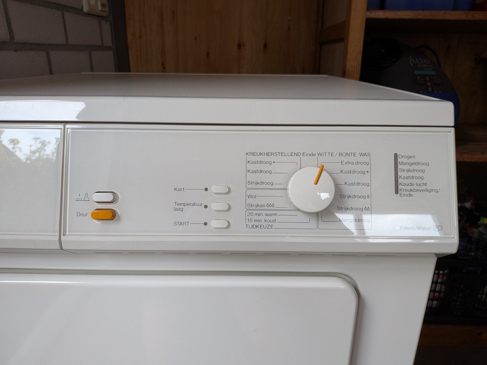 Miele T491 Gala A Novotronic wasdroger - 5kg, Witgoed en Apparatuur, Wasdrogers, Ophalen, Gebruikt, Luchtafvoer, 4 tot 6 kg