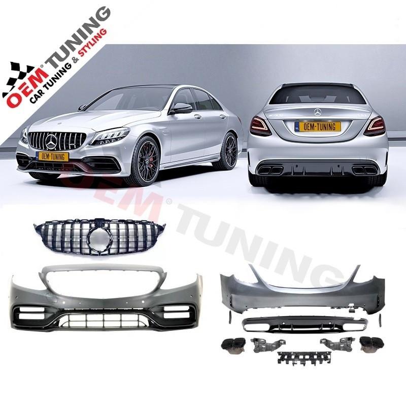 BODYKIT voor C-Klasse W205 C63 AMG Design | 18-21 |Facelift, Ophalen of Verzenden