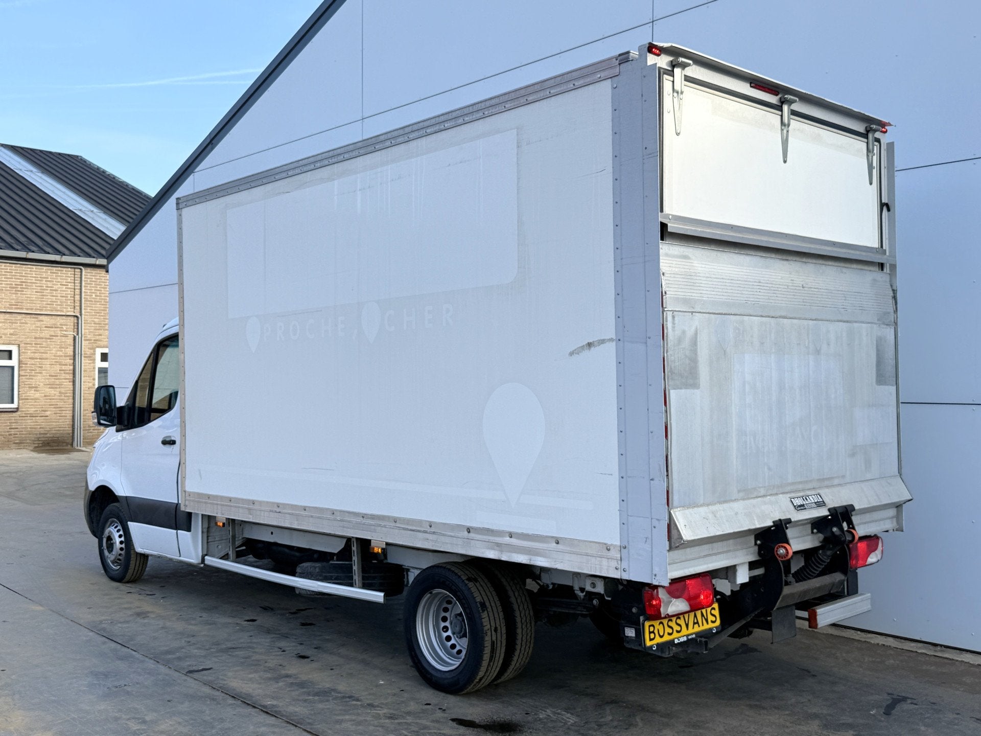 Mercedes-Benz Sprinter 514 1.9 CDI 140PK Laadklep Bakwagen D, Gebruikt, Zwart, 4 cilinders, 2000 kg