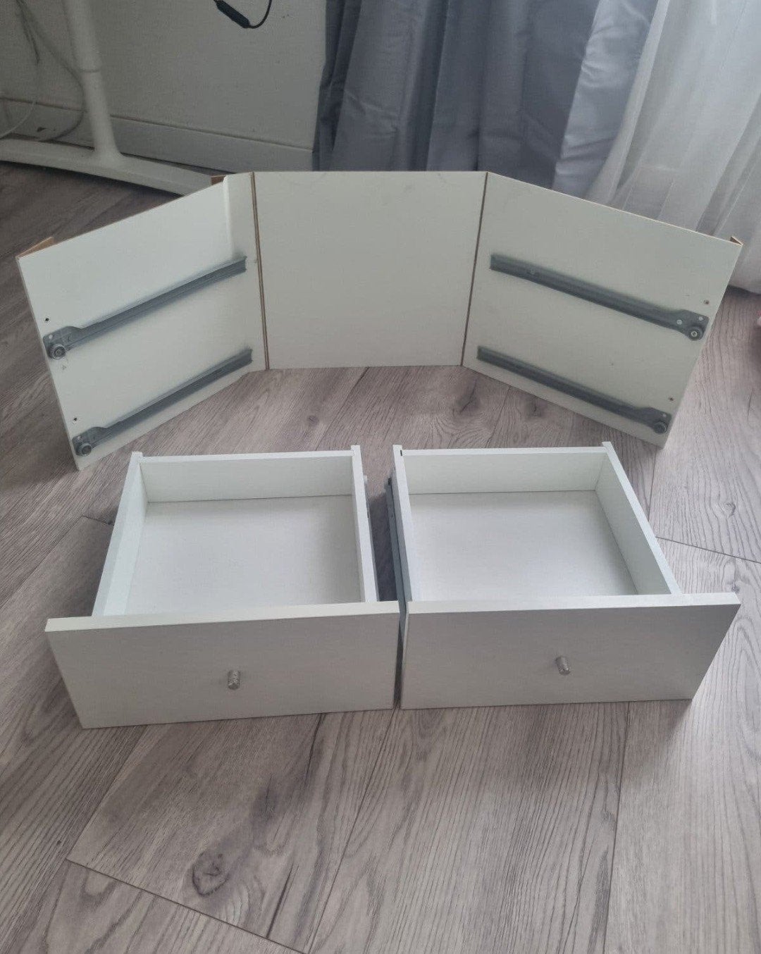 Ikea kallax ladenblok met 2 lades - Wit, Ophalen of Verzenden, 25 tot 50 cm, Minder dan 100 cm
