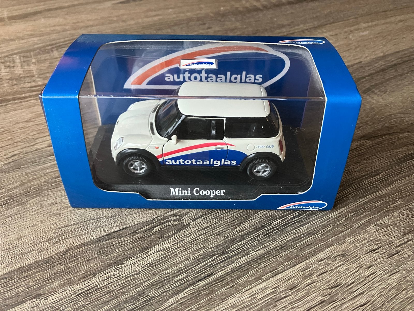 Autotaalglas Mini Cooper modelauto - Nieuw, Ophalen of Verzenden, Nieuw