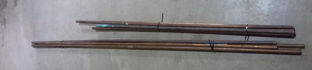 koperen pijp 15mm totaal 13 meter om bijv piramides te maken, Ophalen, Overige materialen, Gebruikt, Minder dan 20 mm