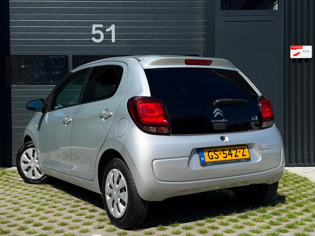 Citroen C1 1.0 e-VTi Shine | Bleutooth | 1jr APK | Airco, Auto's, Citroën, Voorwielaandrijving, Euro 5, Stof, Gebruikt