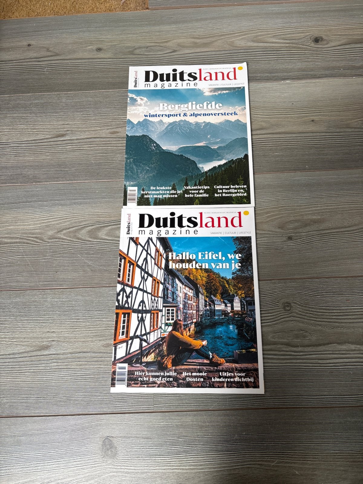 Duitsland Magazine - Berg & Eifel edities, Ophalen of Verzenden, Zo goed als nieuw, Overige typen