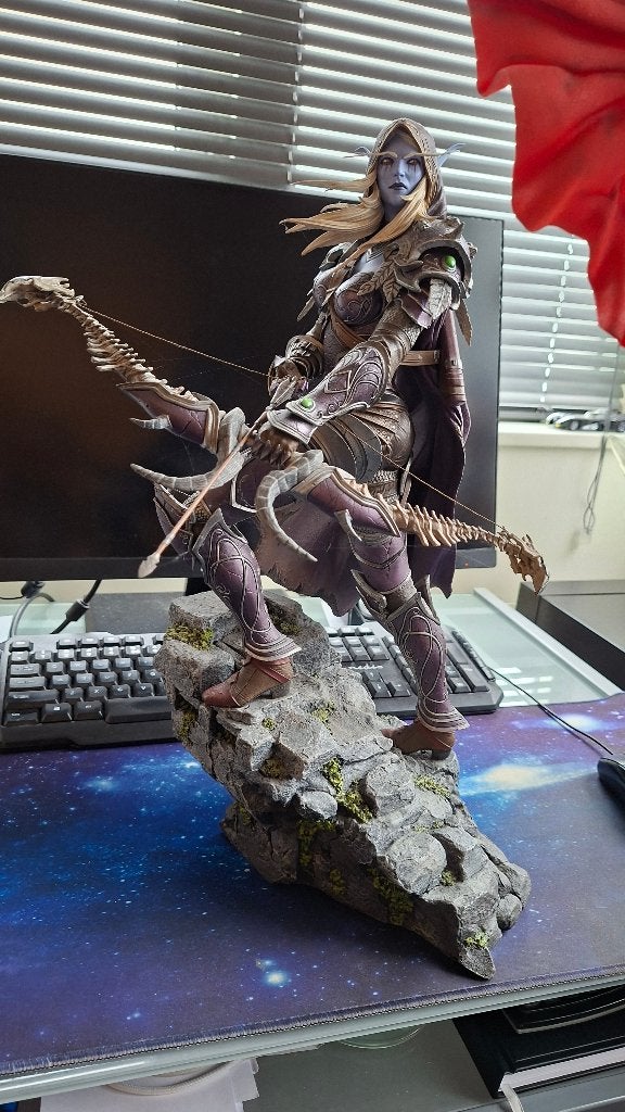 Sylvanas Windrunner Statue, Verzamelen, Ophalen of Verzenden, Gebruikt, Fantasy