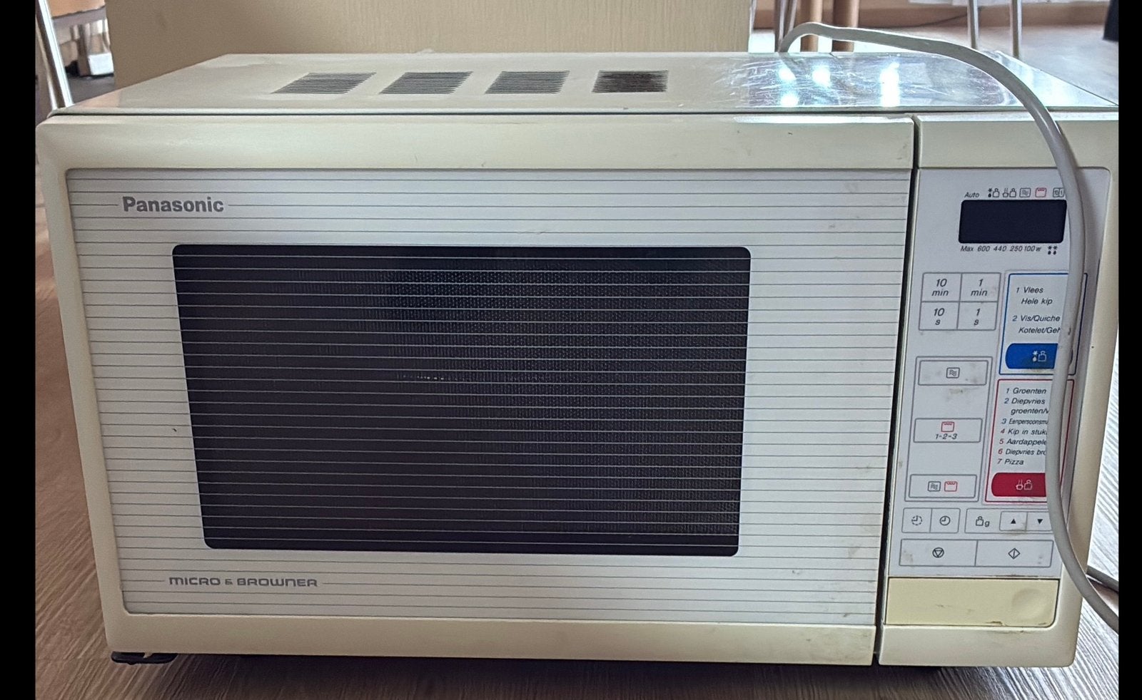 Panasonic magnetron met grill-functie., Ophalen, Combimagnetron, Gebruikt, Grill