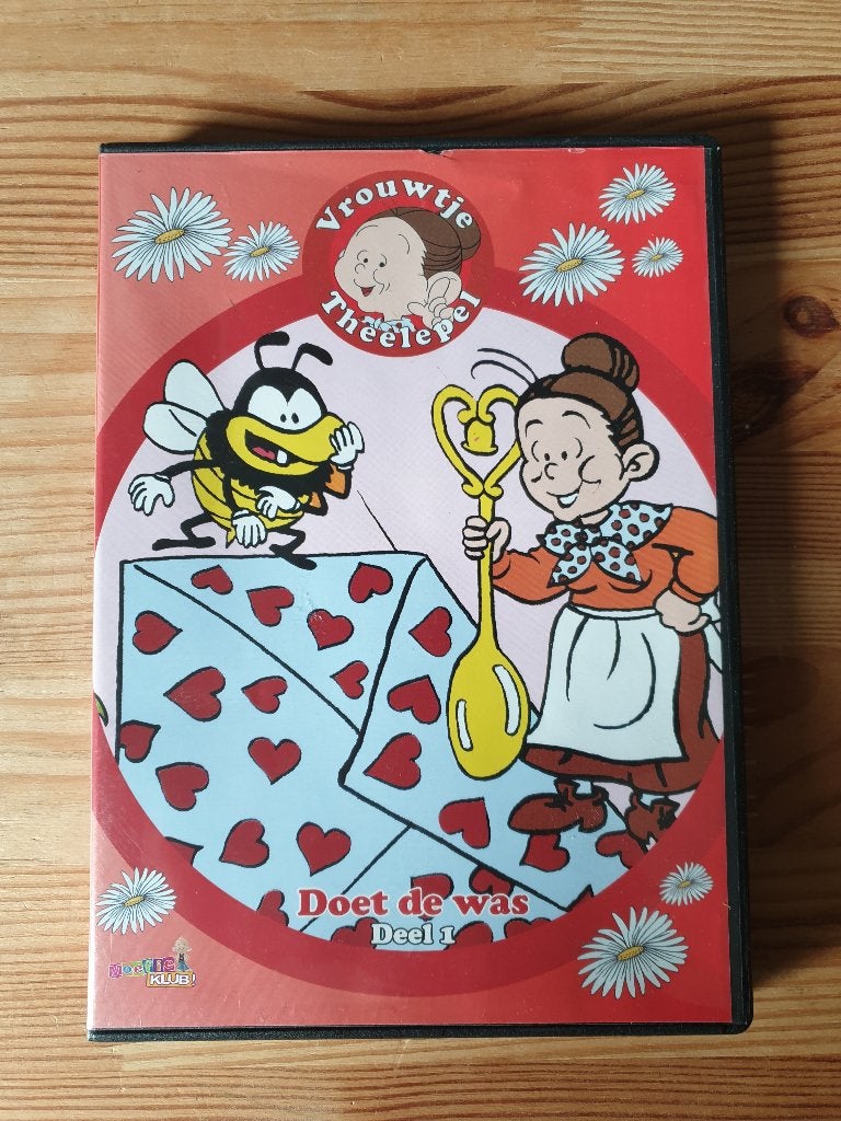 DVD - Vrouwtje Theelepel - Deel 1 Doet de Was, Europees, Gebruikt, Animatie, Alle leeftijden