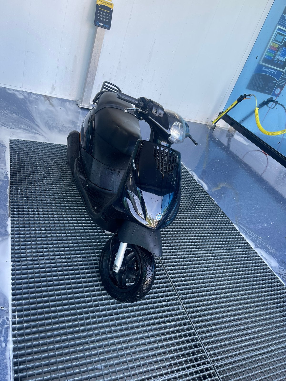 Kappenset piaggo zip glans zwart, Tweetakt, Gebruikt, Maximaal 45 km/u, Zip
