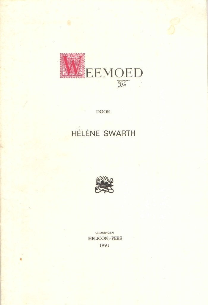 Weemoed - Helène Swarth (speciaal!), Gelezen, Ophalen of Verzenden, Helène Swarth, Eén auteur