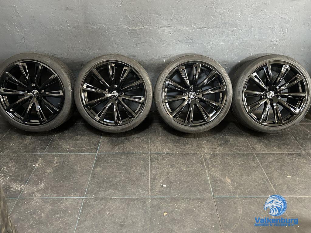 Originele Audi Q8 SQ8 4M8 23 inch velgen 5x112 zomerbanden 2, Gebruikt, -, 285 mm, -