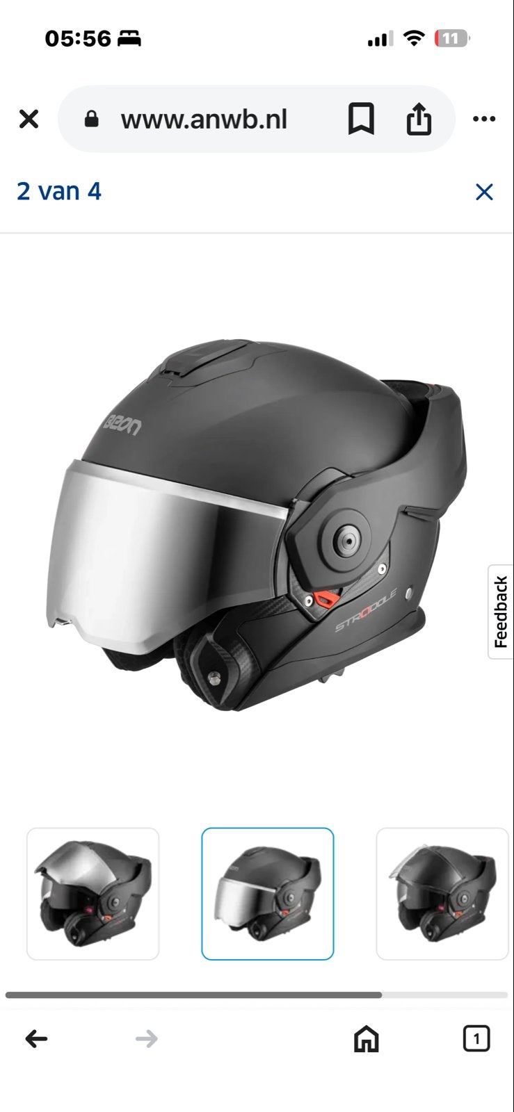 Beon helm gloednueuw 3 x op gehad. Durf niet meer te rijden., Overige merken, M, Heren, Jethelm