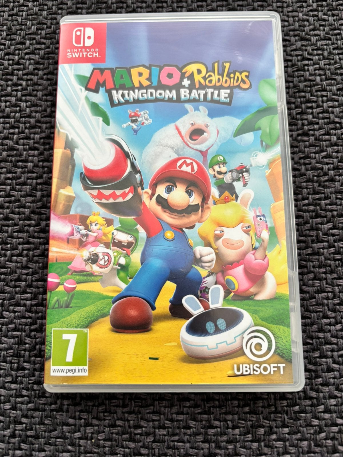 Mario Rabbids -Kingdom Battle- Nintendo Switch spel, Avontuur en Actie, 2 spelers, Ophalen of Verzenden, Zo goed als nieuw