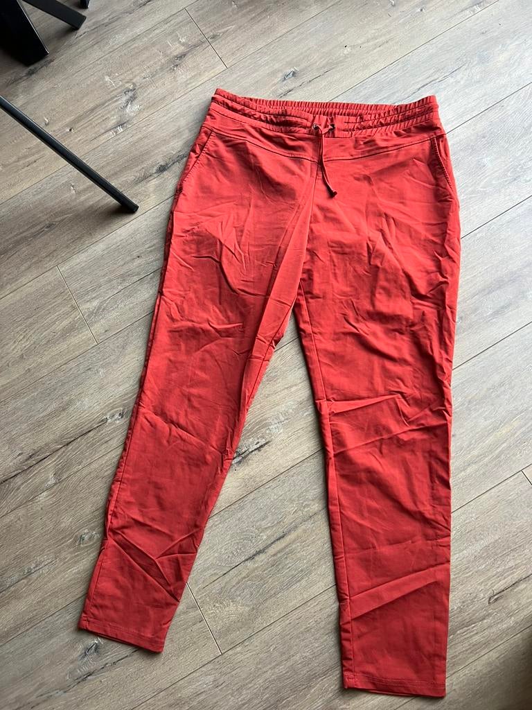 Andcowoman travelstof broek maat 3XL roest kleur, Kleding | Dames, Overige kleuren, Maat 46/48 (XL) of groter, Ophalen of Verzenden