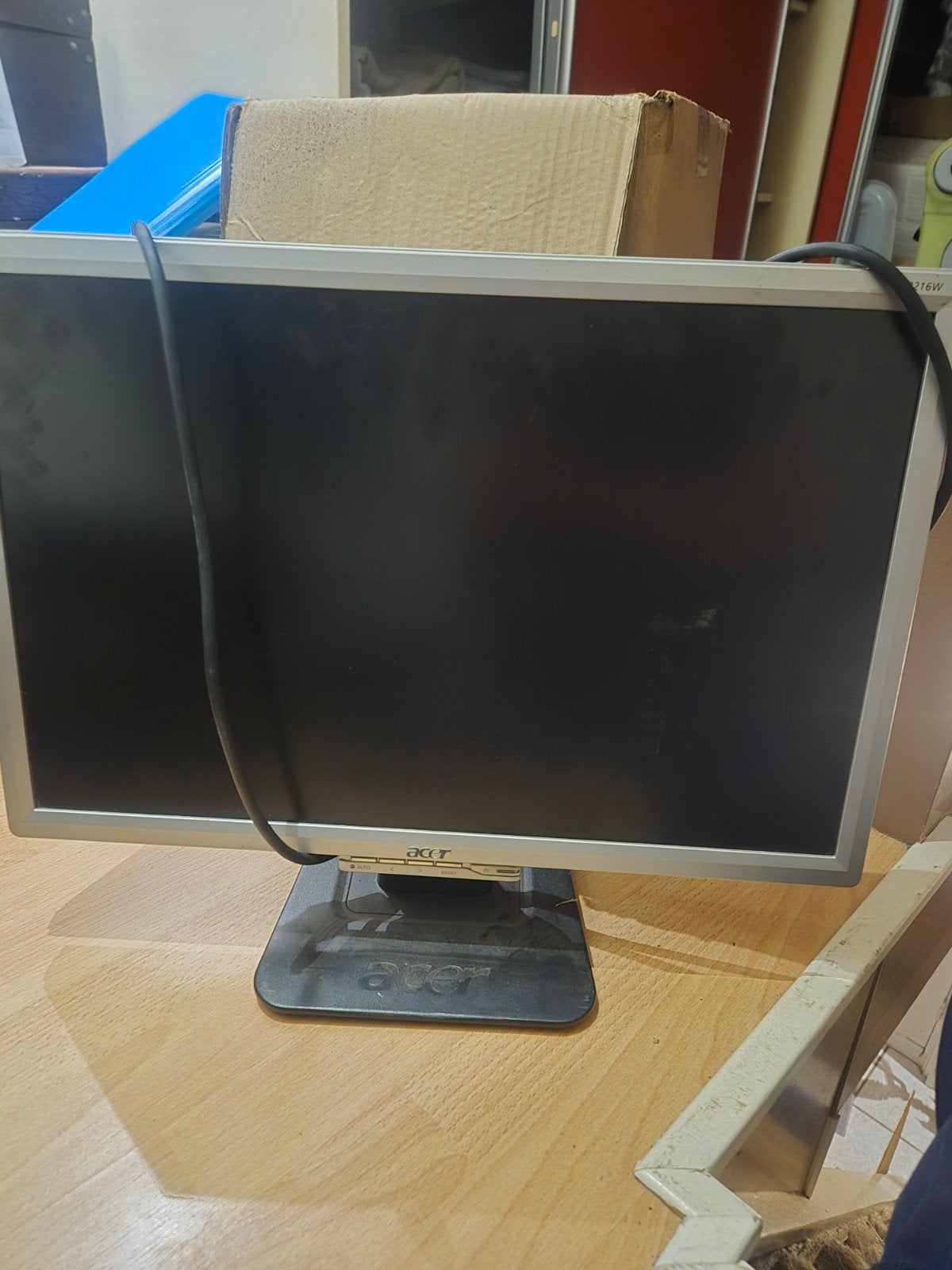 Acer AL2216W LCD Monitor - Gebruikt, Ophalen of Verzenden, Gebruikt, Acer