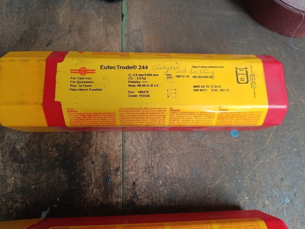 Castolin Eutectrode 244 Laselektroden, Ophalen of Verzenden, Minder dan 150 ampère, Elektroden
