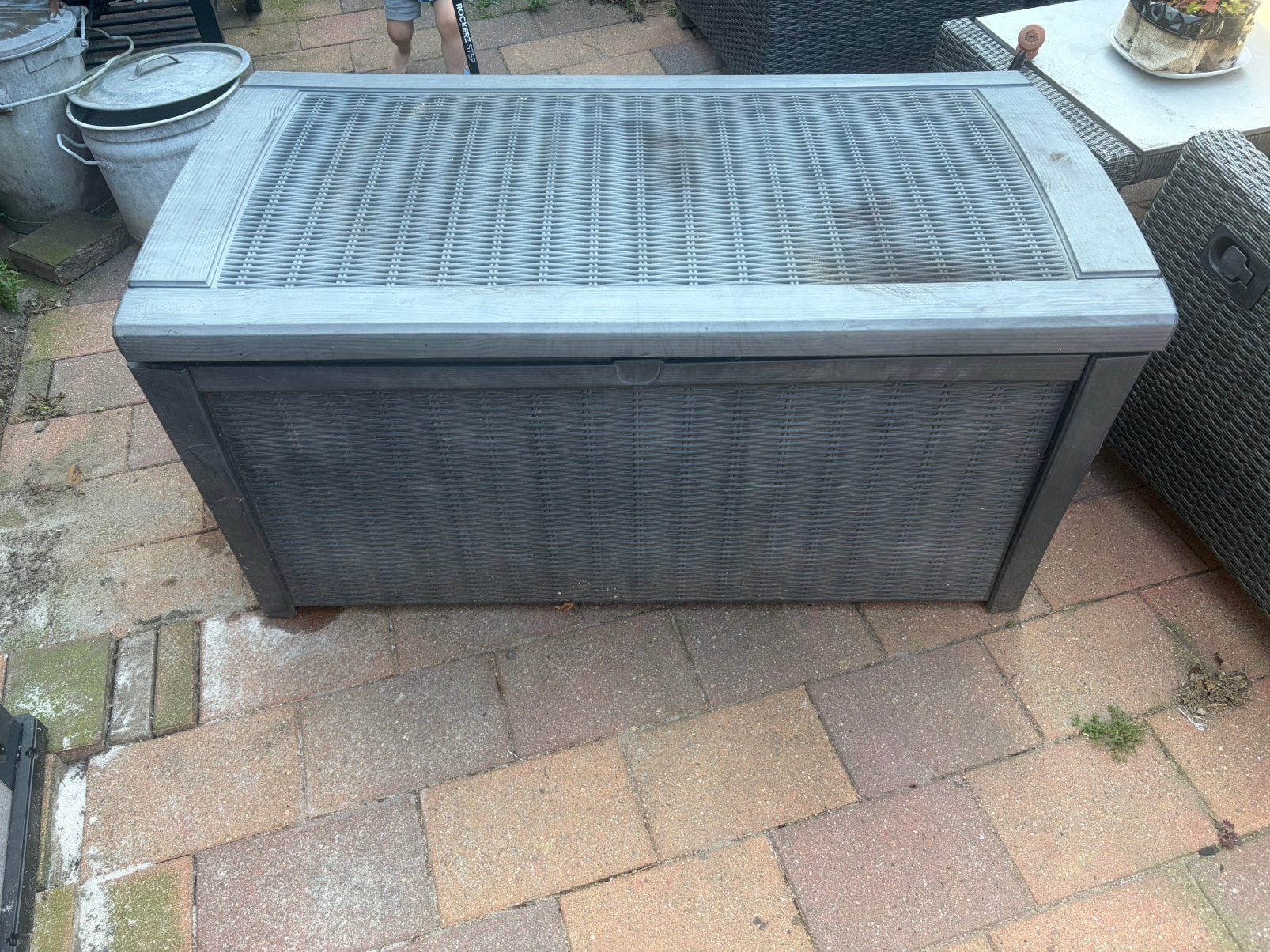 Keter opberg box, Tuin en Terras, Ophalen, Zo goed als nieuw, Kunststof, Overige typen