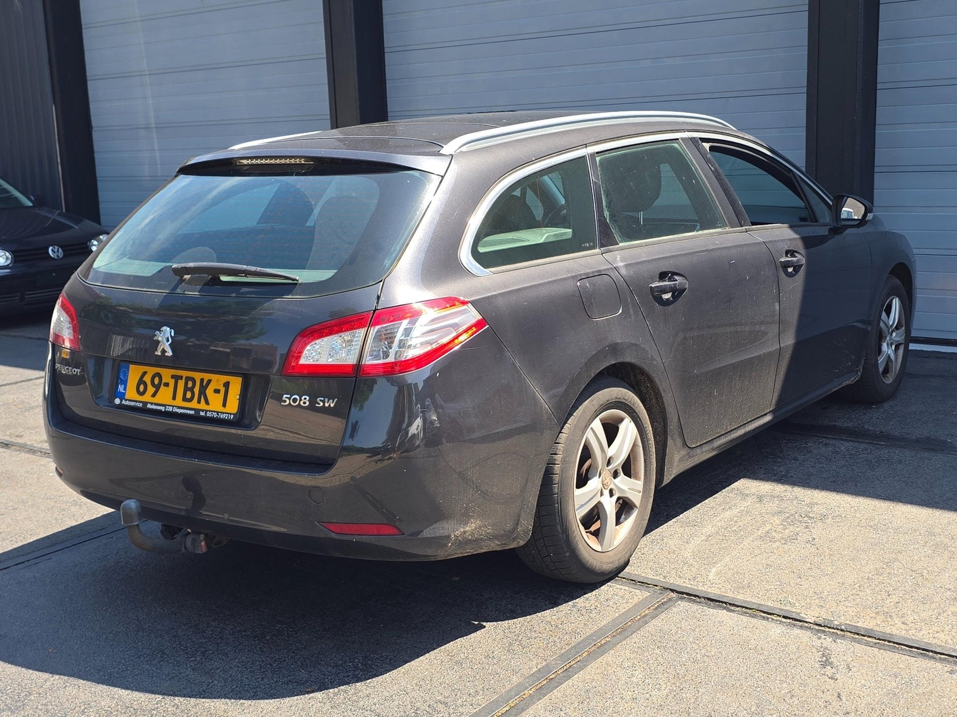 Peugeot 508 SW 1.6 Blue Executive, Auto's, Peugeot, Euro 5, Stof, Zwart, Parkeersensor