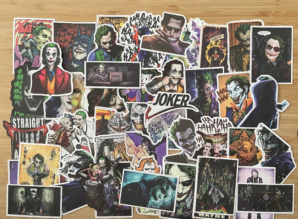 Joker film stickers, Hobby en Vrije tijd, Stickers en Plaatjes, Verzenden, Nieuw, Meerdere stickers