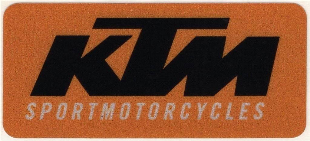KTM Sportmotorcyles reflectie sticker #17, Verzenden