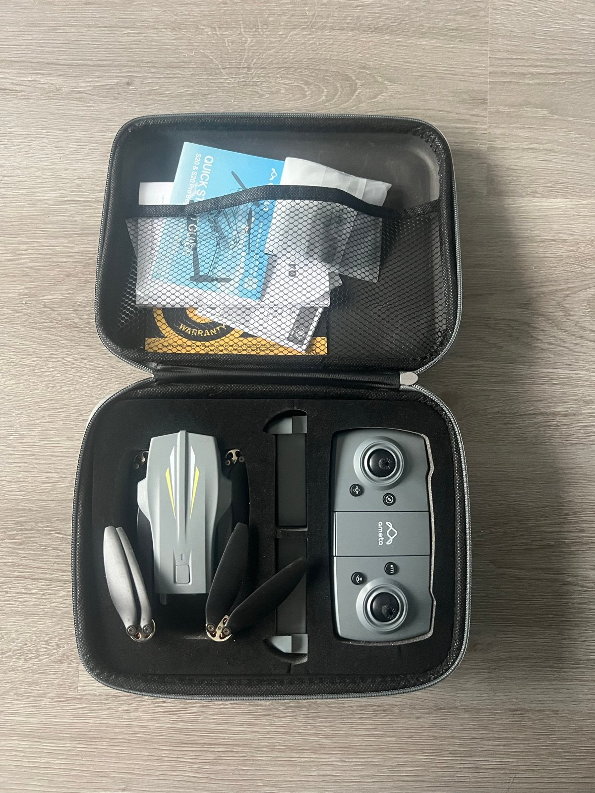Ameta S20 Drone, Ophalen, 100 tot 1000 meter, Overige merken, 15 tot 30 minuten