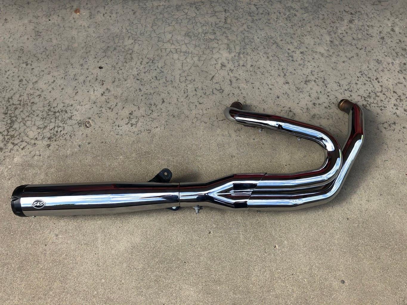 S&S uitlaat voor softail M8, Ophalen, Gebruikt