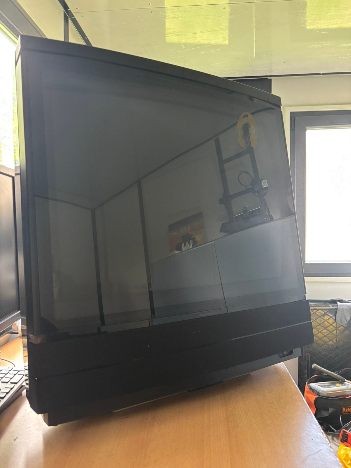 Bang en Olufsen B&O MX7000 televisie, 50 Hz, Zo goed als nieuw, 100 cm of meer, Ophalen