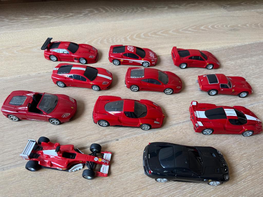 Verzameling Shell V-power Ferrari’ s, Ophalen, Zo goed als nieuw, Auto, Overige merken