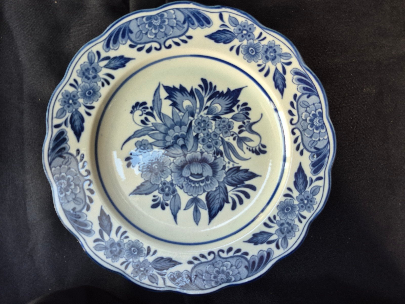 Prachtig Delfts Blauw Wandbord, Ophalen of Verzenden